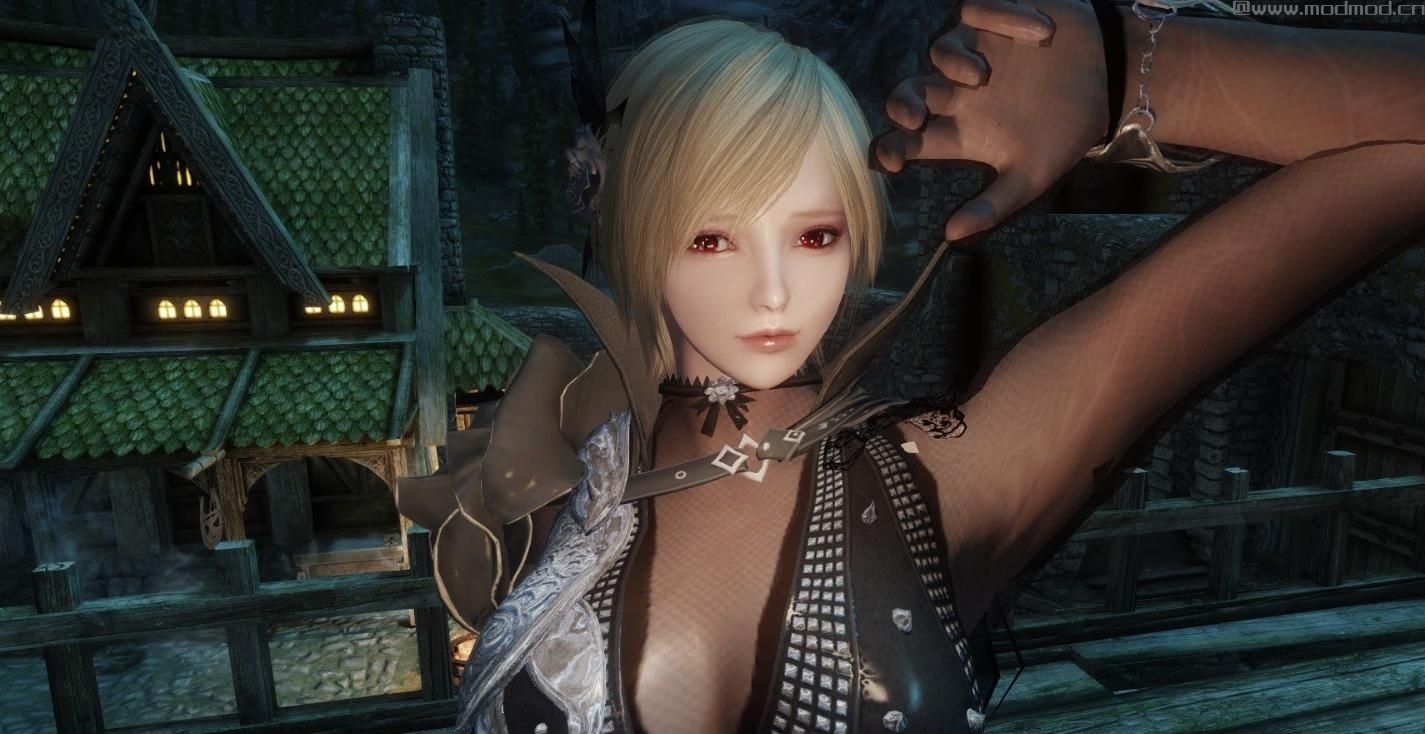 上古卷轴5：天际MOD：吉娜莱丝神庙的光明圣女月月