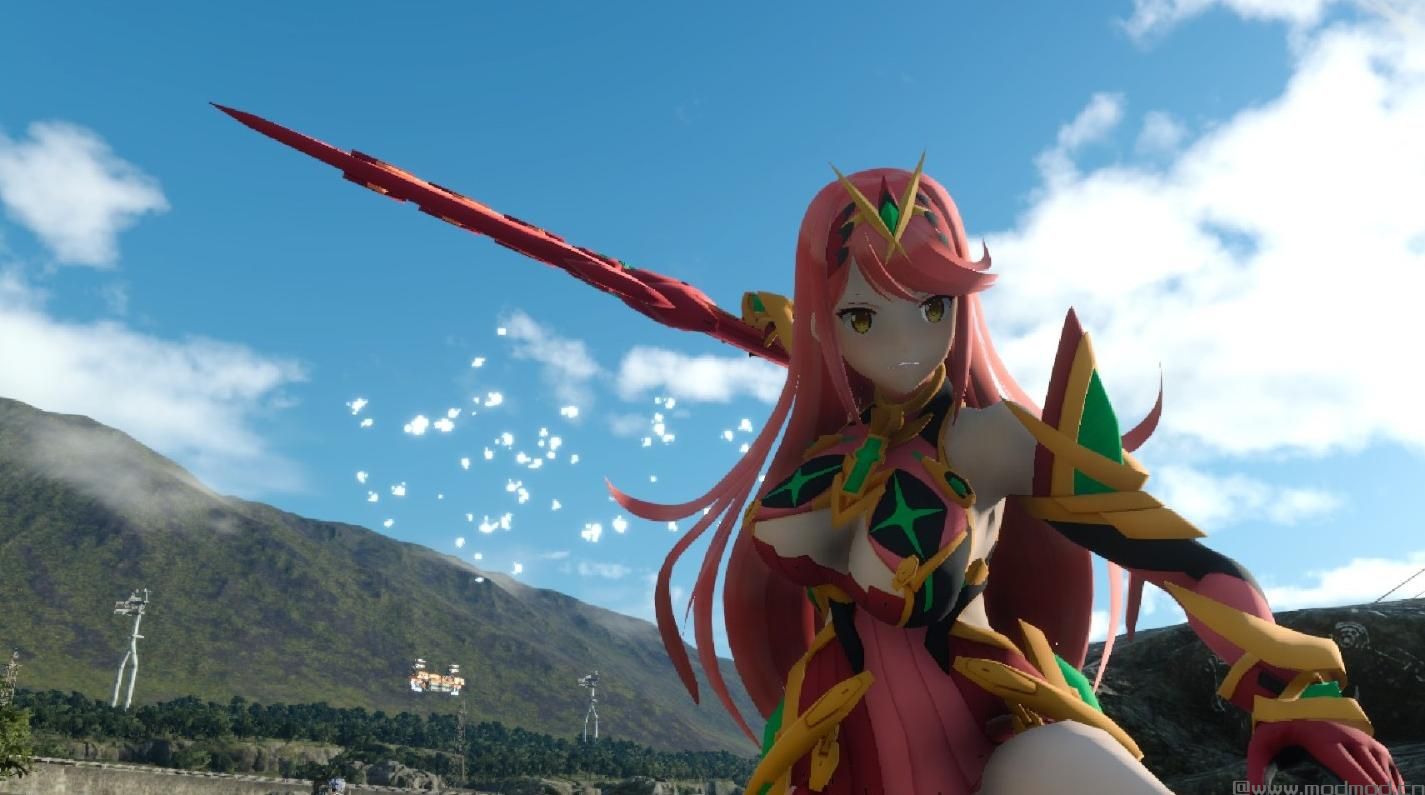 最终幻想15MOD：Mythra - XC2 (Pyra-Style Mythra)