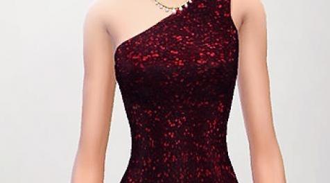 模拟人生4MOD：亮片连衣裙