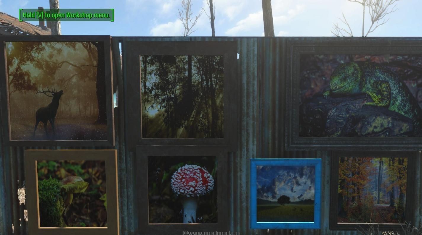 辐射4MOD：自然风光为主的油画: NATURE Painting