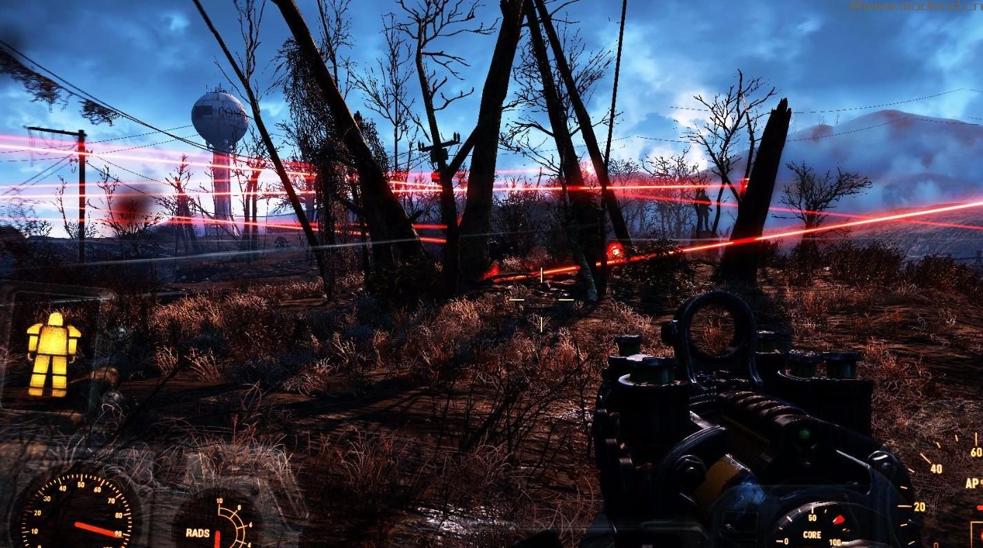 辐射4MOD：联邦敌人 生物 NPC 生成刷新增强