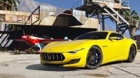 侠盗猎车手5MOD：玛莎拉蒂Alfieri 2014 Concept Car 2.0版本