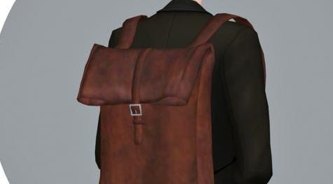 模拟人生4MOD：Male Backpack 男性背包