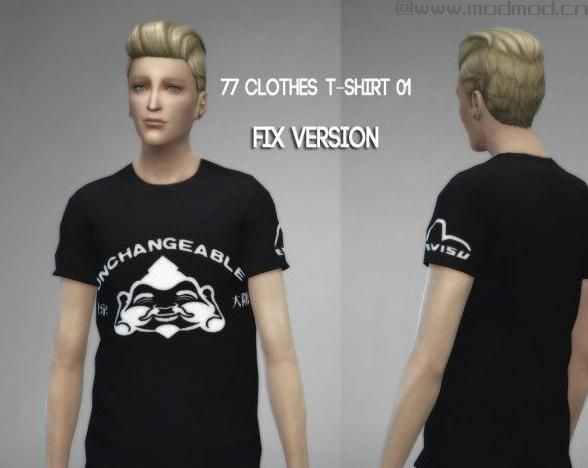 模拟人生4MOD：9款非替换T恤