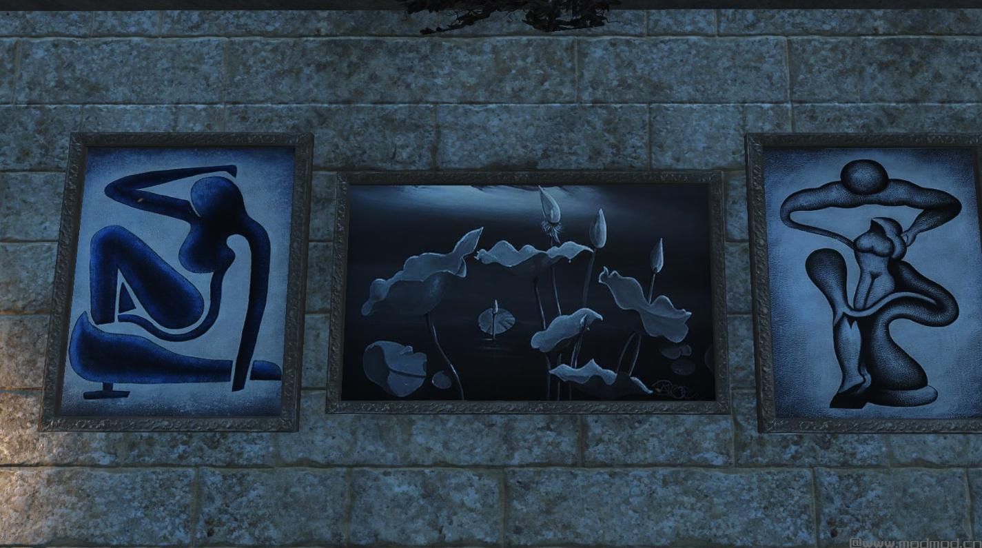 辐射4MOD：写意风格的风景和人物艺术画, 独立版本