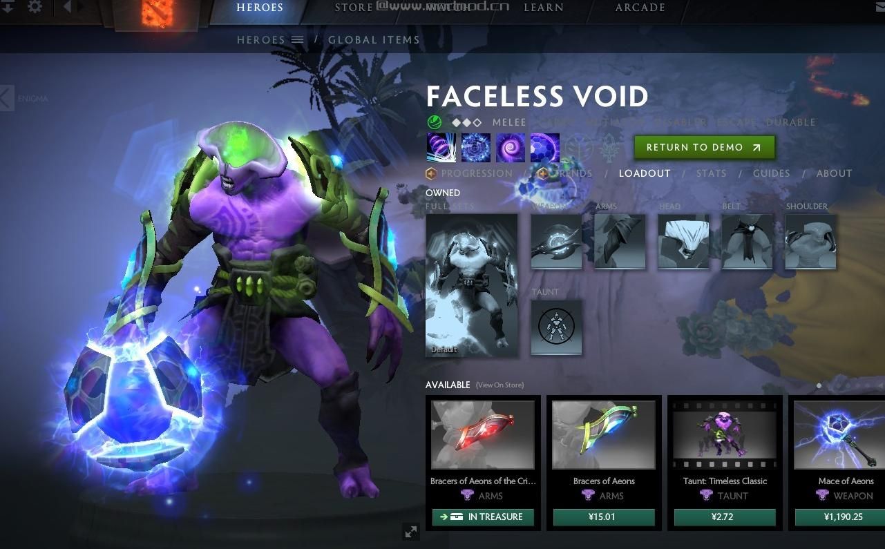 刀塔2MOD：Dota2 Free Sets(Ver. The Dead Reckoning)