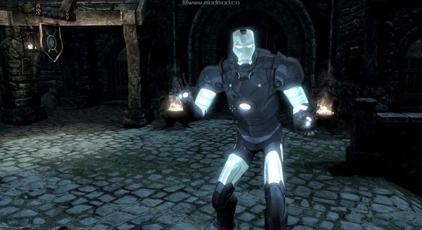 上古卷轴5：天际MOD：Skyrim服装类：钢铁侠Mark III