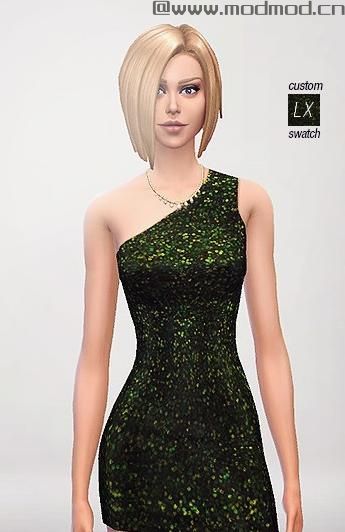 模拟人生4MOD：亮片连衣裙