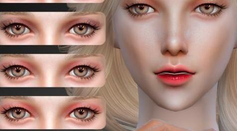 模拟人生4MOD：Bobur Eyeshadow 21-眼影21