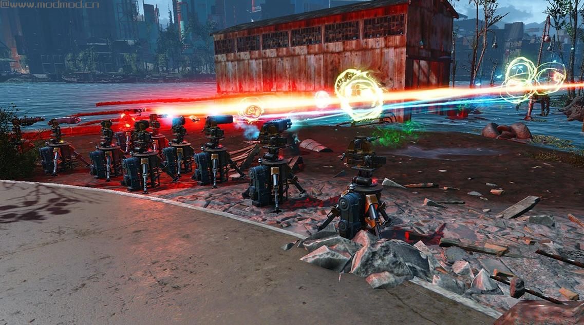 辐射4MOD： [汉化]先进高科技炮塔v2.5(Advanced Settlement Turret Set)