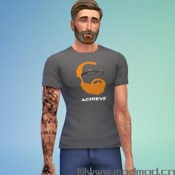 模拟人生4MOD：Archieve T恤6款