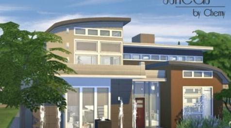 模拟人生4MOD： 分享一款不错的现代建筑！ by chemy