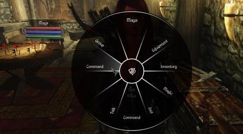 上古卷轴5：天际MOD：UIExtensions-UI状态栏扩展 v1.20 汉化版