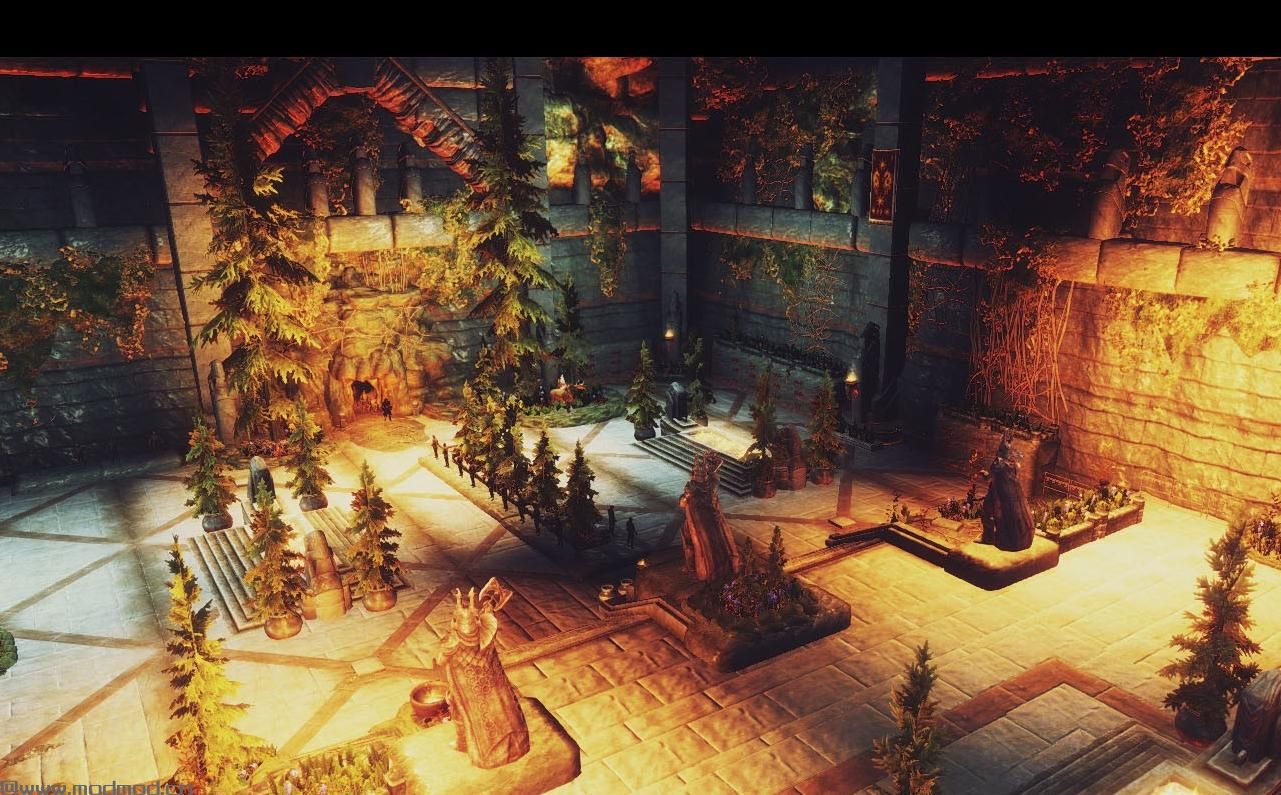 上古卷轴5：天际MOD：LC-Become King of Riverhelm成为河盔城的主宰者吧，建设你的城市，发展你的军队来抵御敌人的入侵。