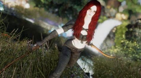 上古卷轴5：重置版MOD：Katarina装甲-SSE CBBE体滑块