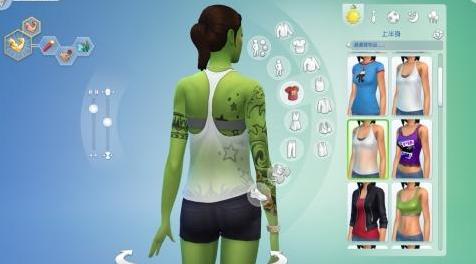 模拟人生4MOD：湿身透明运动装！！！！