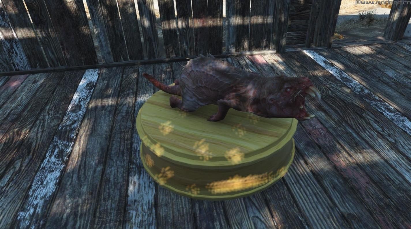辐射4MOD：[汉化] 可制造的怪物标本 v1