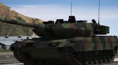 侠盗猎车手5MOD：Leopard 2A7V坦克