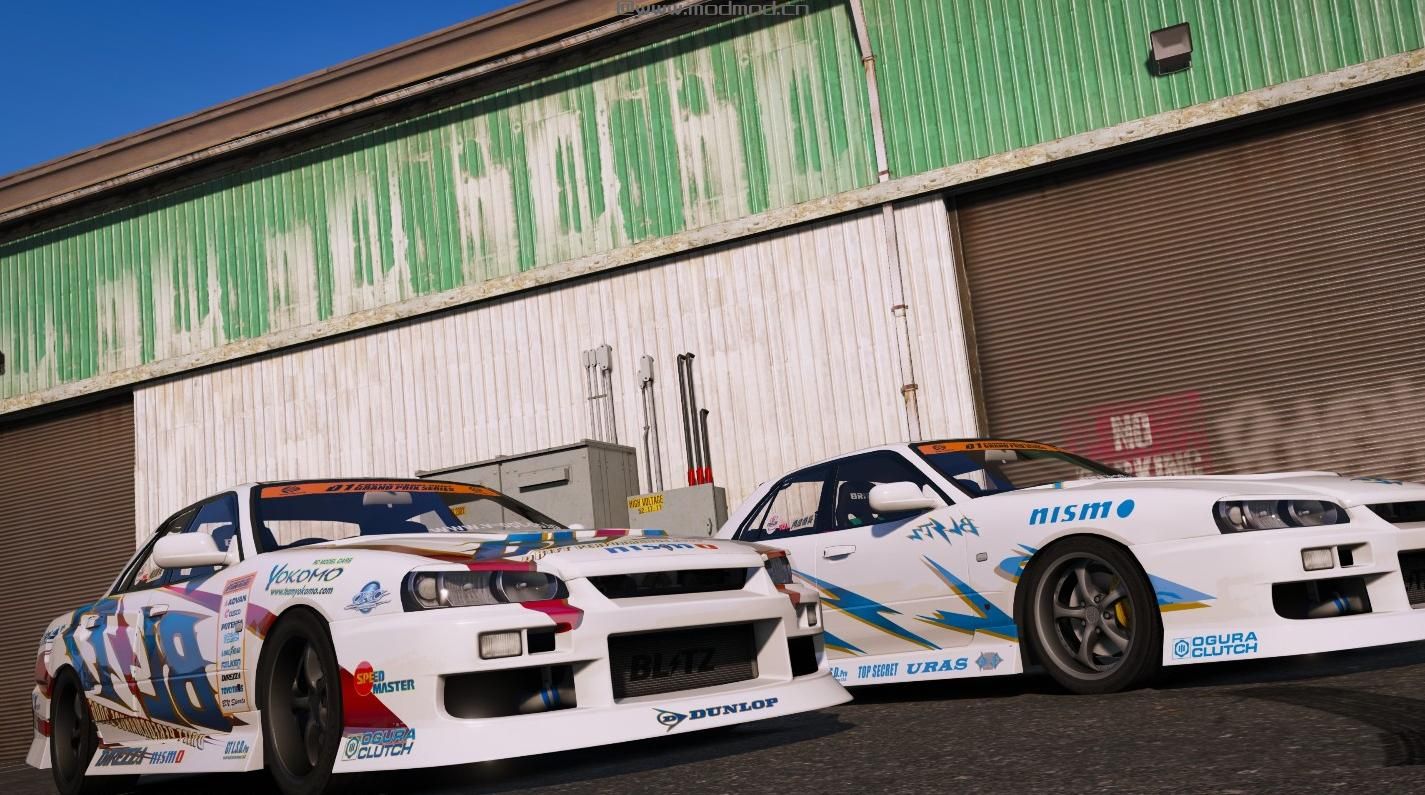 侠盗猎车手5MOD  BLITZ D1GP SKYLINE ER34 [Add-On | RHD] URAS D1 SPEC2