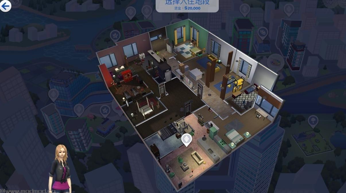模拟人生4MOD 最新简体补丁+去码补丁+MC指挥中心！！