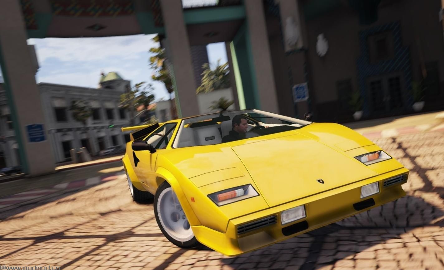 侠盗猎车手5MOD 1988兰博基尼Countach QV