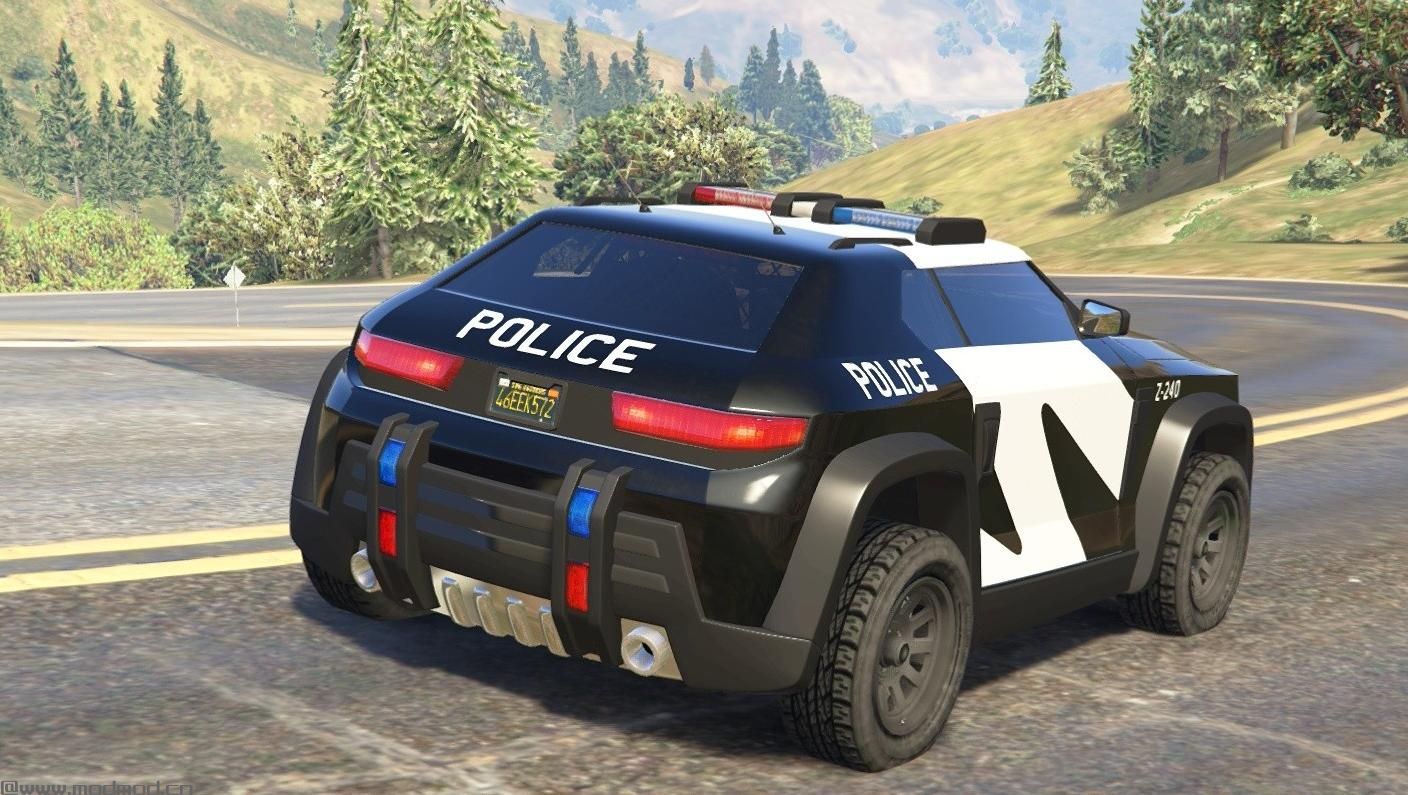 侠盗猎车手5MOD Zootopia ZPD Cruiser