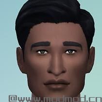 模拟人生4MOD 一款面部非替换皮肤 By Plumb-Bomb