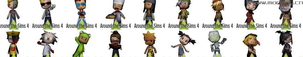 模拟人生4MOD MySims组合, x20个Sims组合