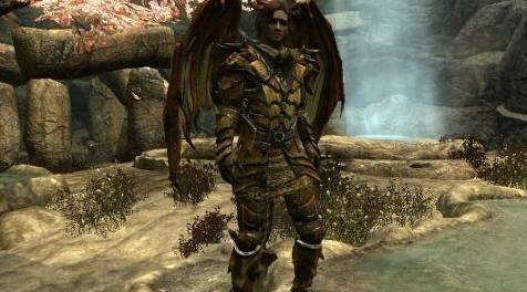 上古卷轴5：重置版MOD 可穿戴龙角和尾翼-特别版