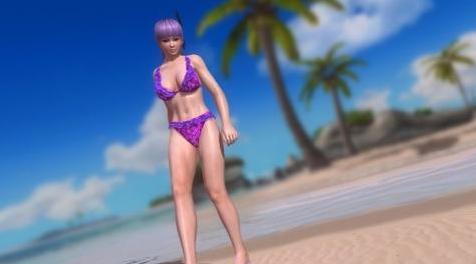 死或生5MOD Purple Bikini for Ayane - Download