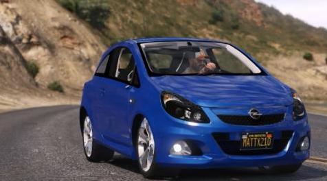 侠盗猎车手5MOD Opel Corsa D OPC小轿车