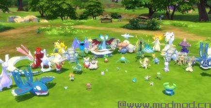 模拟人生4MOD 宠物小精灵套