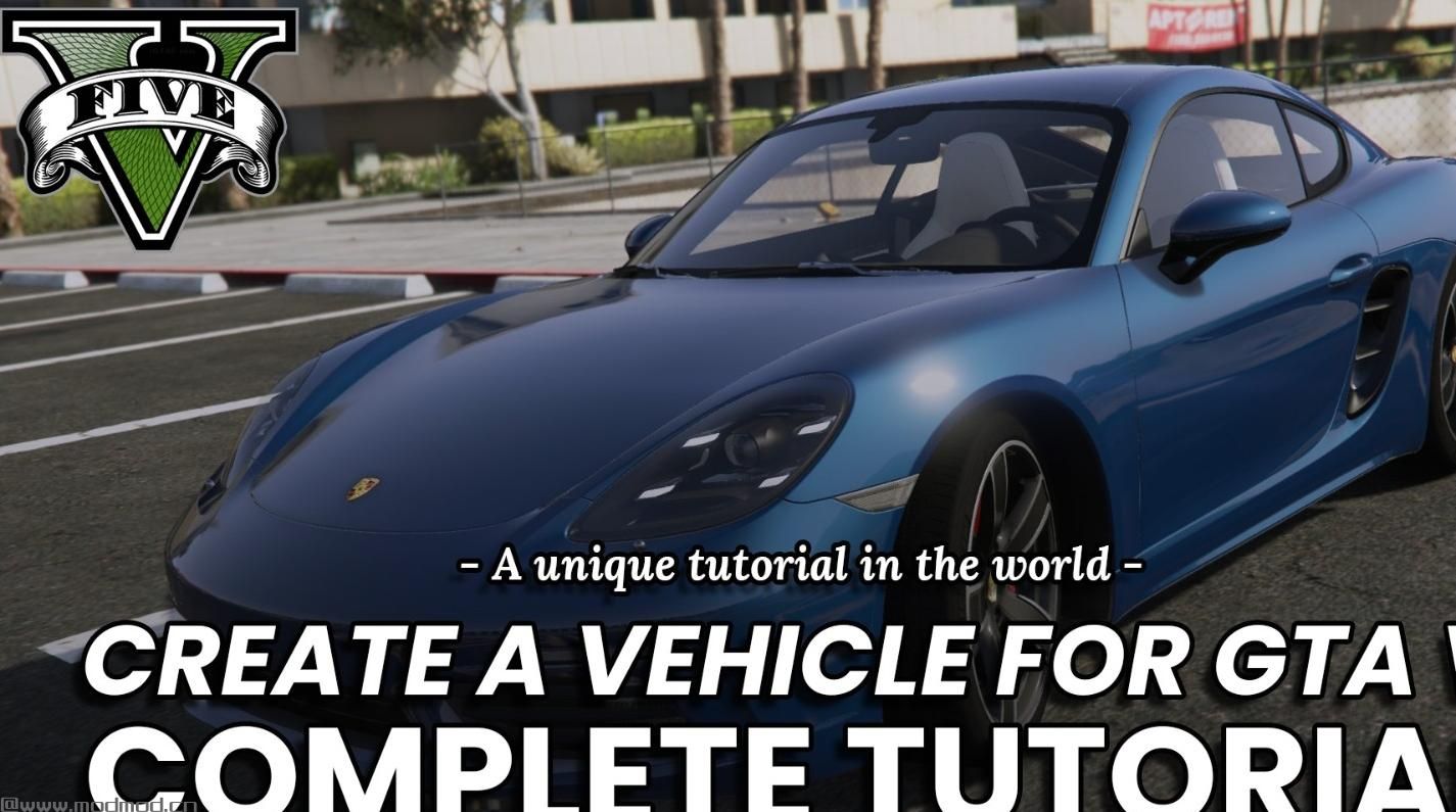 侠盗猎车手5MOD 保时捷718 Cayman S.