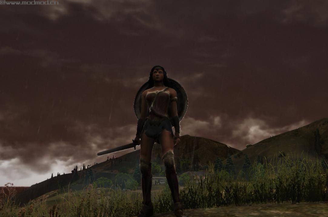侠盗猎车手5MOD 神奇女侠BvS