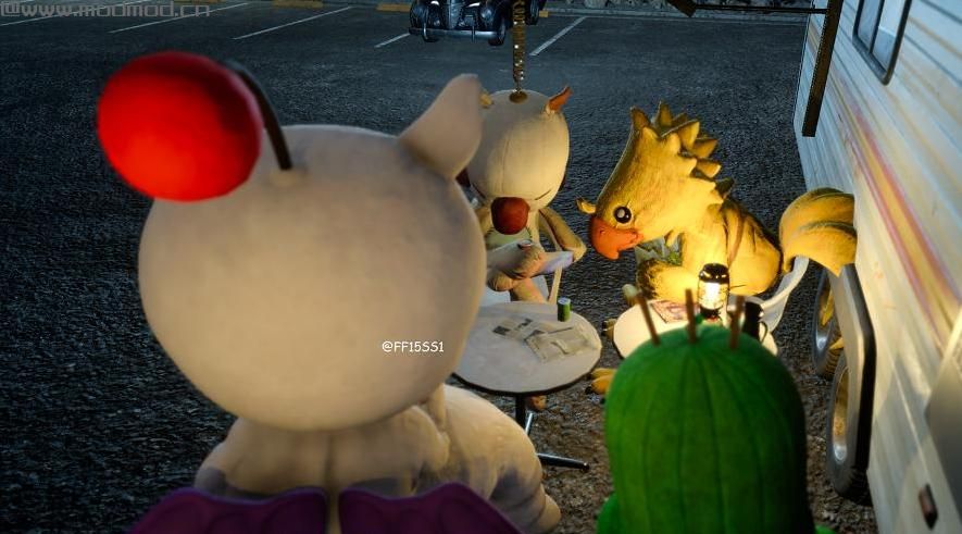 最终幻想15MOD Moogle costume (for Ignis)