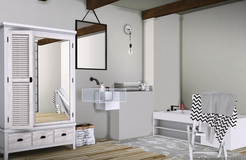 模拟人生4MOD Ake Bathroom