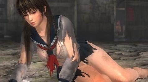 死或生5MOD KASUMI Broken School Uniform MOD