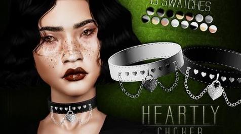模拟人生4MOD Heartly Choker 项链