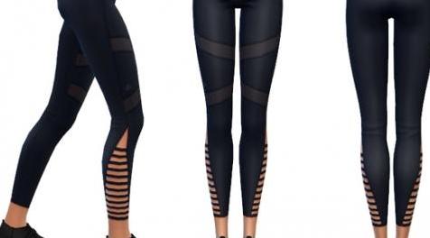 模拟人生4MOD Workout Empire - Power - Vent Tights 女性紧身衣