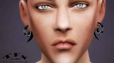 模拟人生4MOD [Tifa]S4_Eyebrow N7_M 眉毛