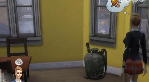 模拟人生4MOD 破旧古老的水壶装饰