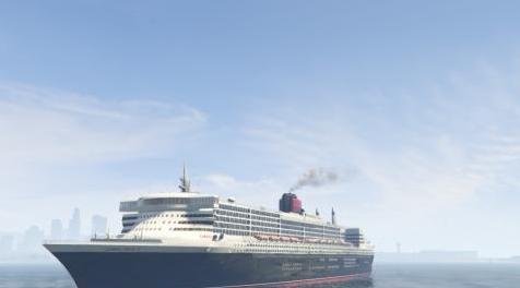 侠盗猎车手5MOD  2003 RMS Queen Mary 2 Add-On