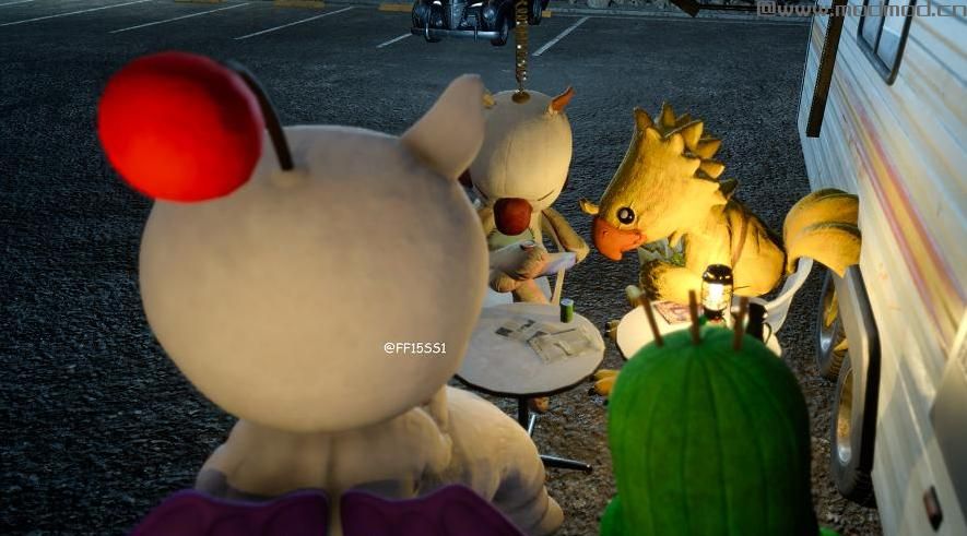 最终幻想15MOD Moogle Plushie（适用于Noctis）