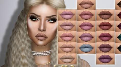 模拟人生4MOD FRS Lipstick N30 口红