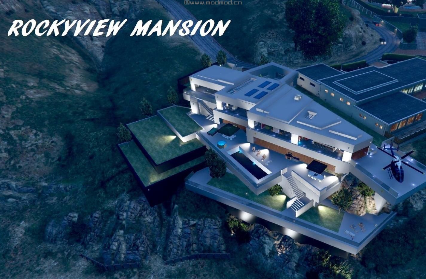 侠盗猎车手5MOD  Rockyview Mansion 1.0