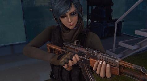 辐射4MOD 土制步枪右侧拉栓Right-handed Nukaworld AK Replacer