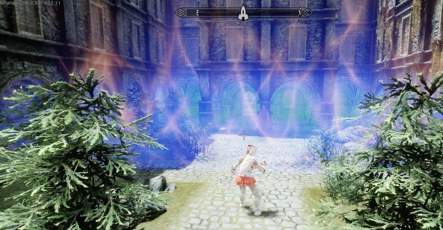 上古卷轴5：天际MOD 呆萌2H cos 魔卡少女樱新番
