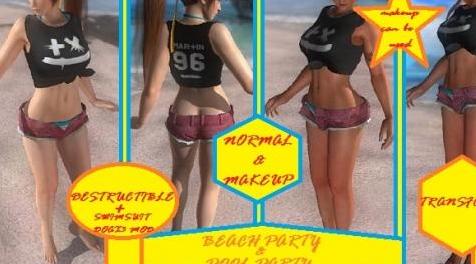 死或生5MOD Kasumi Beach And Pool Party (DESTR-TRANSF)