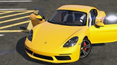 侠盗猎车手5MOD 保时捷718 Cayman S.