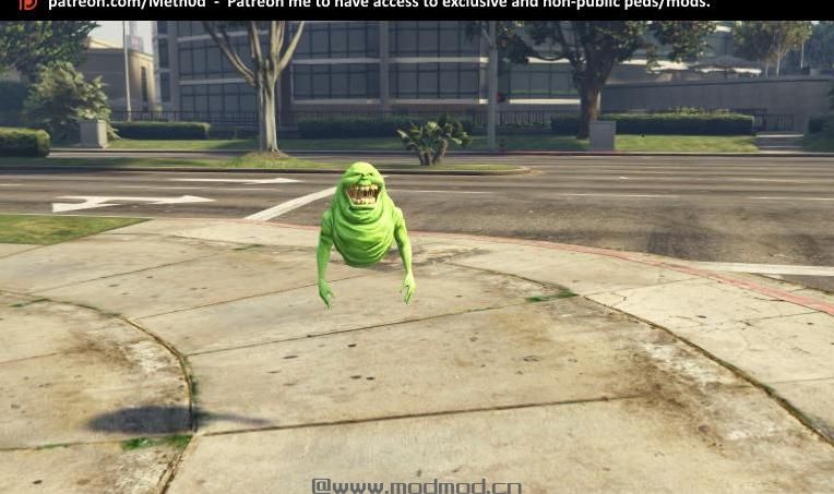 侠盗猎车手5MOD 来自捉鬼敢死队的Slimer